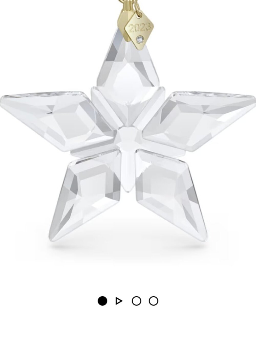 NIB Swarovski 2023 Large Star